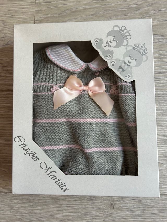 Conjunto primera puesta bebé punto