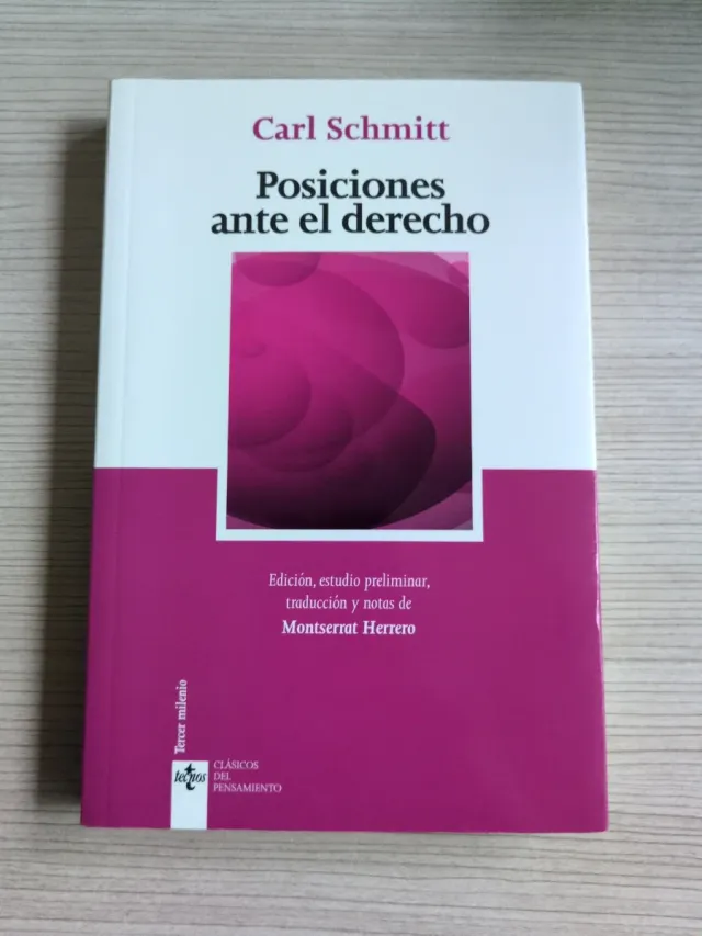 Posiciones ante el derecho
