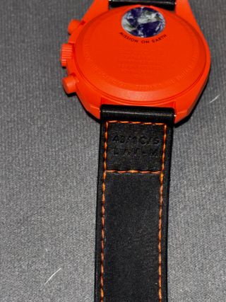 Swatch Omega Mission on Earth Lava