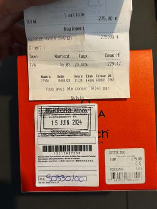 Swatch Omega Mission on Earth Lava