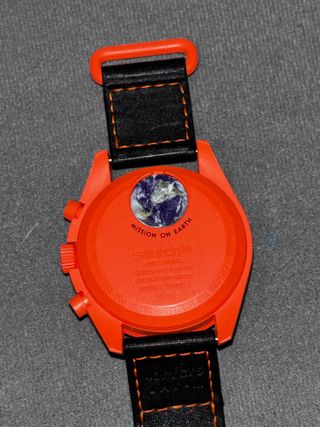 Swatch Omega Mission on Earth Lava