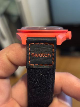 Swatch Omega Mission on Earth Lava