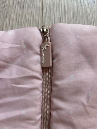 Saco para silla de bebé rosa