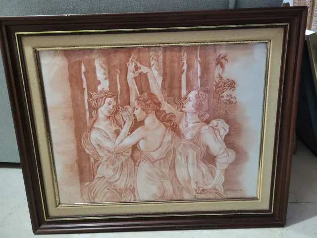 Cuadro Sanguina Botticelli