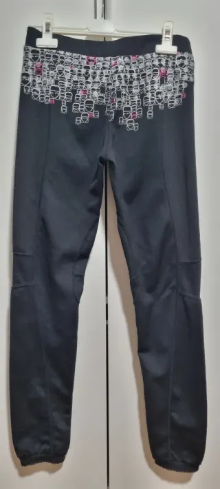 Malla Térmica  Mujer Billabong Negra y Rosa.