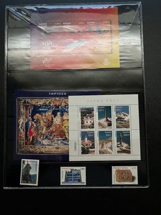 Sellos España y Andorra 2011