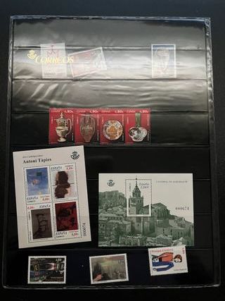 Sellos España y Andorra 2011