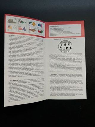 Sellos España y Andorra 2011