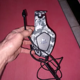 Auriculars Gaming Camuflaje amb logo Playstation.