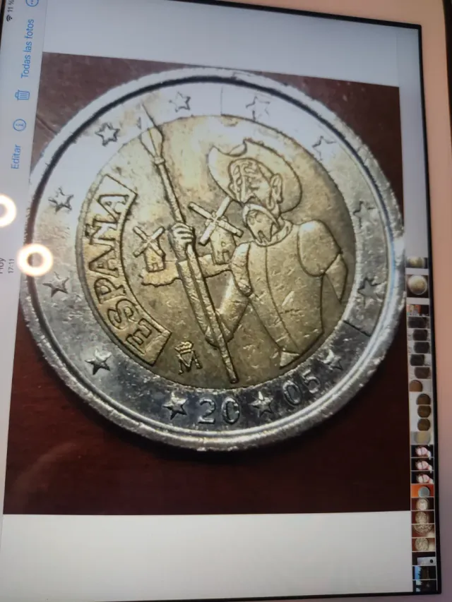 Moneda Conmemorativa Euro