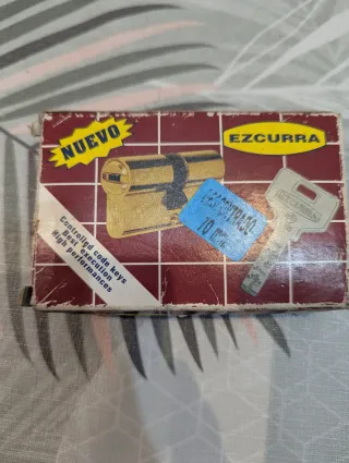 Bombín Cerradura Ezcurra con 5 Llaves