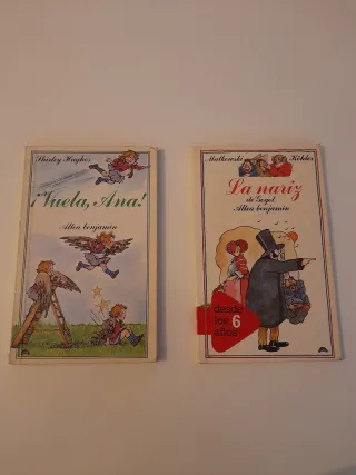 Lote de 12 cuentos libros antiguos