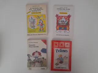 Lote de 12 cuentos libros antiguos