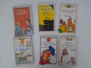 Lote de 12 cuentos libros antiguos