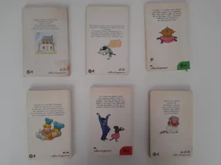 Lote de 12 cuentos libros antiguos