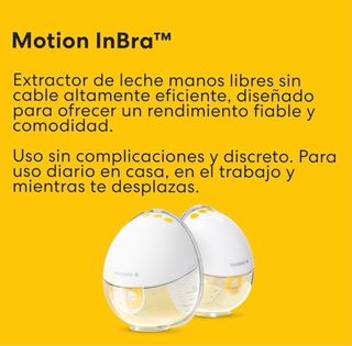 Medela Motion InBra Sacaleches Eléctrico Portátil