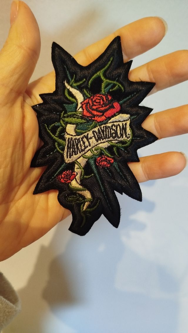 Parche Harley Davidson Rosa