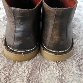 Botines de cuero Aldo marrones artesanales