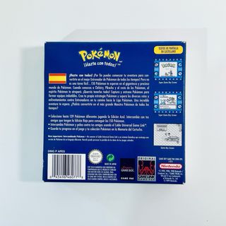Pokemon Edición Azul Game Boy Color Nintendo GBC