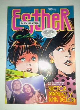 cómic español Esther, (Esther y su mundo).