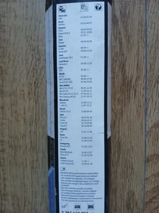 Juego Escobillas Bosch Aerotwin 450mm