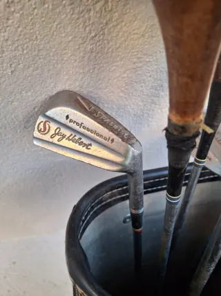 Bolsa de palos de golf vintage