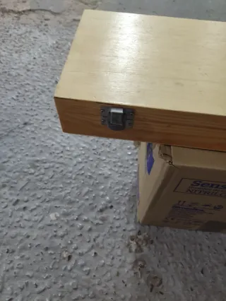 Caja Madera Brocas Taladro Percutor