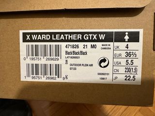 Salomon X Ward GTX donna 36 2/3