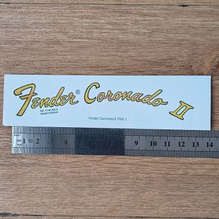 #23#Decal Fender Coronado II 1960