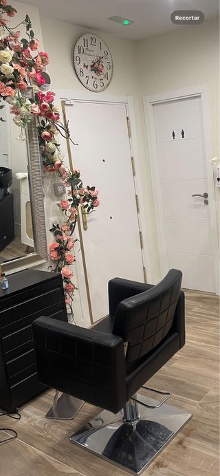 Silla de peluquería en perfecto estado