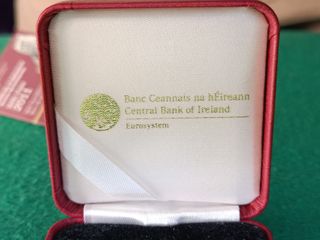 Moneda oro 24k - 20 Euro Irlanda 2011 Cruz Celta