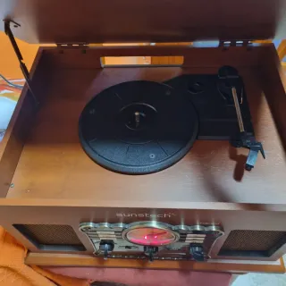 Equipo Música Suntech Retro Tocadiscos CD