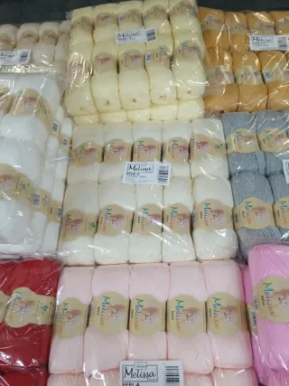 Ovillos Melissa Bebé Crochet Colores