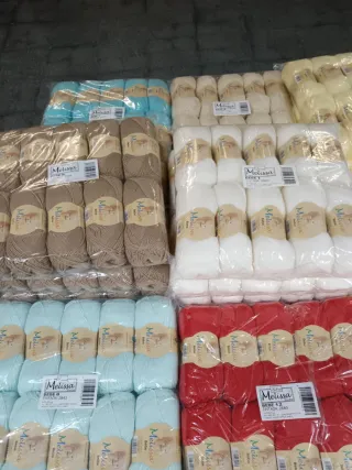 Ovillos Melissa Bebé Crochet Colores