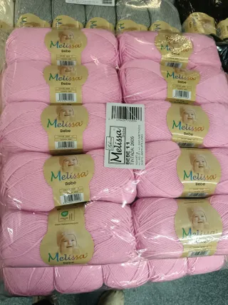 Ovillos Melissa Bebé Crochet Colores