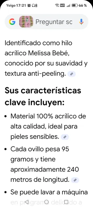 Ovillos Melissa Bebé Crochet Colores