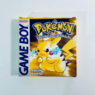 Pokemon Pikachu Amarillo Game Boy Color GBC