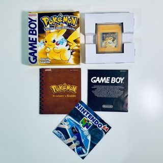 Pokemon Pikachu Amarillo Game Boy Color GBC