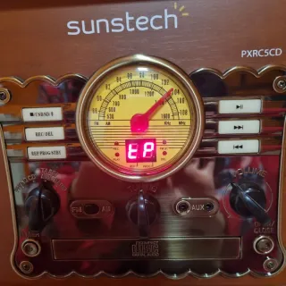 Equipo Música Suntech Retro Tocadiscos CD