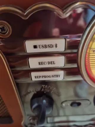 Equipo Música Suntech Retro Tocadiscos CD