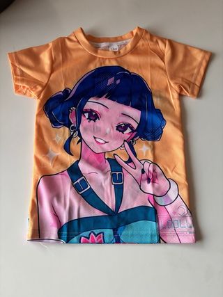 Camiseta Zoey Huntrix Talla 100 ,3/4 años