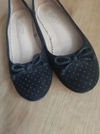 Manoletinas Bass10 negras T37