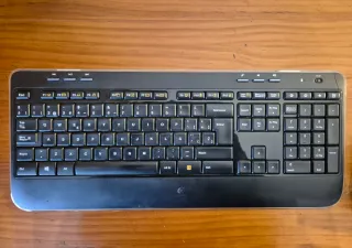 Teclado Logitech Negro Inalámbrico