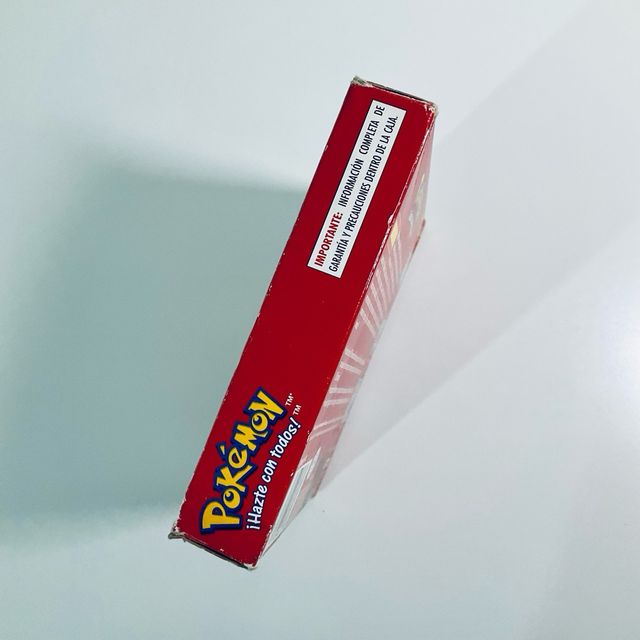 Pokémon Edición Roja Game Boy Color Nintendo GBC