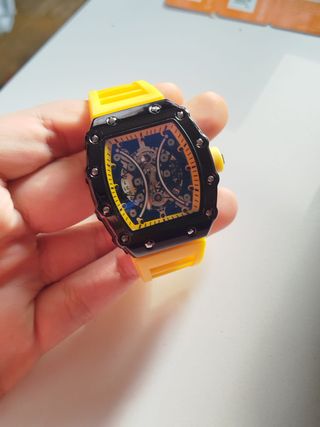 Reloj style Richard Amarillo 40 mm