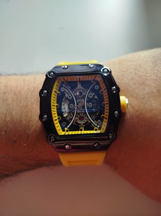 Reloj style Richard Amarillo 40 mm
