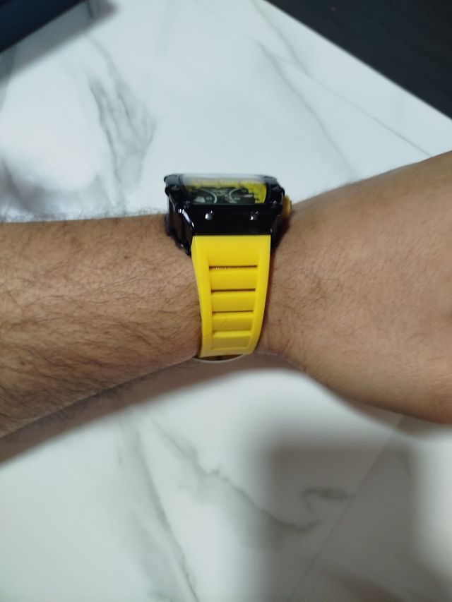 Reloj style Richard Amarillo 40 mm