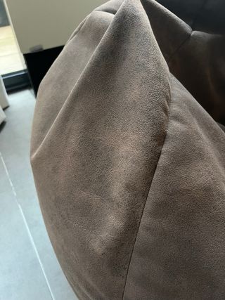 Pouf decorativo in tessuto