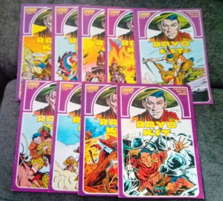 cómic tebeo español "Rayo Kit" serie Cowboy