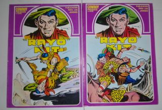 cómic tebeo español "Rayo Kit" serie Cowboy